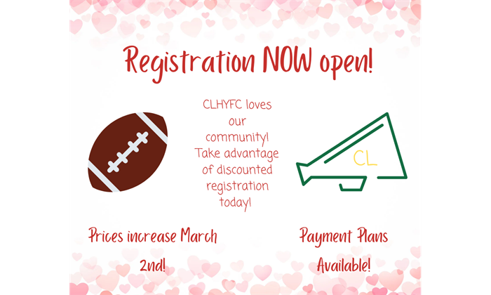 Early Registration!