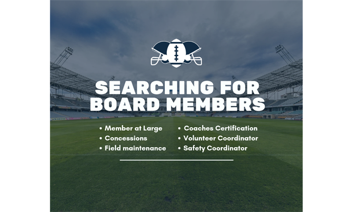 Board Members Wanted!